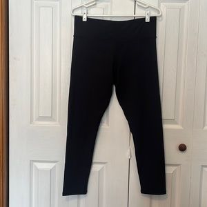 JOCKEY mid-rise leggings. Size: L color: black